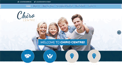 Desktop Screenshot of chirocentre.com.au